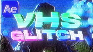 The Best VHS Glitch Effect For After Effects!