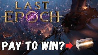 Last Epoch’s cash shop