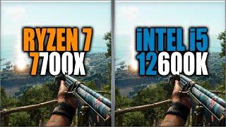 7700X vs 12600K Benchmarks | 15 Tests - Tested 15 Games and Applications