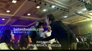 Exclusive Glimpse of Anushka Shetty in Behindwoods award function