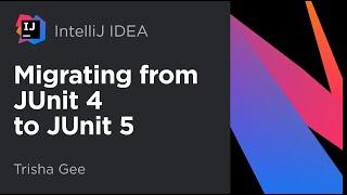 IntelliJ IDEA. Migrating from JUnit 4 to JUnit 5