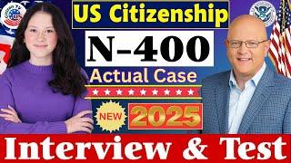 Practice US Citizenship Test 2025 & Oath Ceremony - N400 Naturalization Interview 2025 #uscis