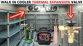 HVACR Service Call: Walk In Cooler Not Cooling (Thermal Expansion Valve/TXV Installation)