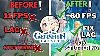 Fix Genshin Impact Lag, Stuttering & FPS Drops! 