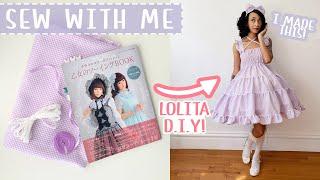 ️Making A Cute Summer Lolita Dress | Sew With Me (Otome No Sewing)