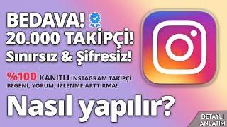 %100 Kanıtlı Instagram Takipçi Hilesi Ücretsiz 1 dakikada 2500 Takipçi Kazandım Kanıtlı  (2023)