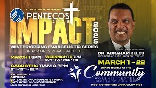 Avonet TV | Impact 2025 | Dr. Abraham J. Jules | March 5, 2025