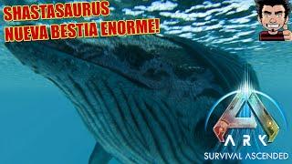 SHASTASAURUS NUEVA CRIATURA THECENTER HABILIDADES E IMPRESIONES ARK SURVIVAL ASCENDED ESPAÑOL