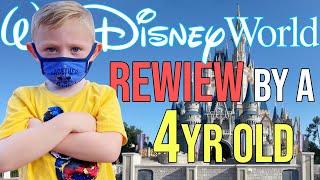 Four Year Old Reviews Walt Disney World Rides