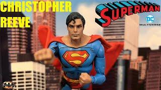 McFarlane DC Multiverse Christopher Reeve Superman Page Puncher Comic Action Figure Review