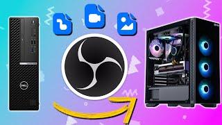 How to move OBS between PCs (including your FILES!)
