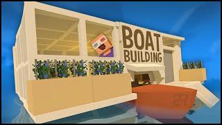 Unturned 3.0 Building - CUSTOM HOUSE BOAT BASE!