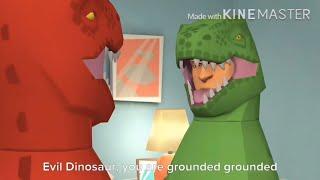 Evil Dinosaur Gets Grounded for Nothing