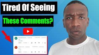 How To Stop Spam Comments On YouTube (THE EASY WAY)