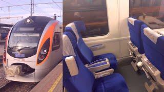 Intercity+ Train Kharkov - Kiev in First Class Інтерсіті+ Харків - Київ