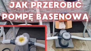 Jak przerobić Pompę Basenową z Wkładem na Kulki Filtracyjne.