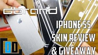 dbrand iPhone 5 & 5S Skin Review & Giveaway!