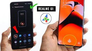 Realme UI 4.0 Hidden Settings | New Fingerprint Animation Enable Any realme Phones | Hidden Features