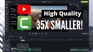 Camtasia Studio - High Quality Export Settings 1080p Tutorial