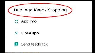 How To Fix Duolingo Keeps Stopping Error Problem Solved on Android