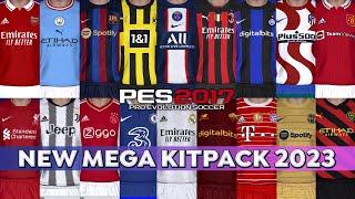 PES 2017 New Season Kitpack 2022/2023 | Mega Update