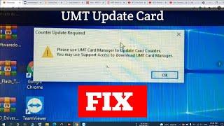 Please use UMT Card Manager to Update Card Counter | Umt Dongle Update Card FIX | Ajay MaiThil