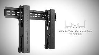 Multibrackets M Public Video Wall Mount Push