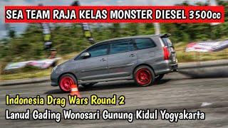 SEA TEAM RAJA MONSTER DIESEL 3500cc || Indonesia Drag Wars Round 2 Lanud Gading Wonosari Yogyakarta