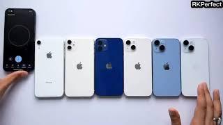 Battery  drain test || iPhone 15 vs iPhone 14 vs iPhone 13 vs iPhone 12 vs iPhone 11 vs iPhone xr