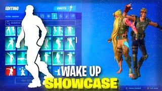 Wake Up Emote Showcase