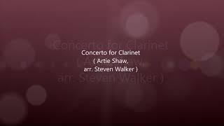 Concerto for Clarinet by Artie Shaw ( arr.Steven Walker )   by KHH Horst