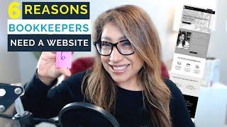 Bookkeeping Website | The Main Reasons BOOKKEEPERS need a bookkeeping WEBSITE