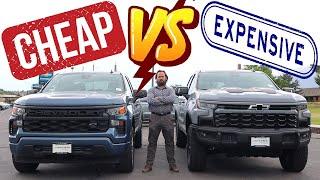 Cheap vs Expensive (Chevy Silverado): $30,000 Price Swing!