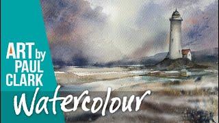 How to paint mist and fog in watercolour by Paul Clark