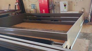 Aluminum biggest fix frame making  Dubai working teach Factory work