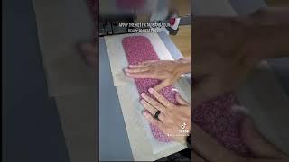 How to Wrap your Cricut Maker with over 4,000 Rhinestones with ColorSpark HTV Anything Material