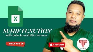SUMIF Function in Multiple Columns | Excel 360 | Easy and Effective