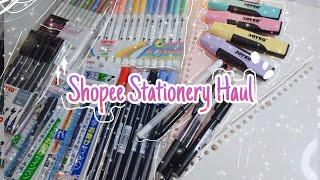 Shopee Haul Stationery Murah / Indonesia / Unboxing haul stationery