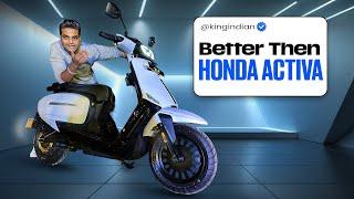 Electric Honda Activa Rival? from Italy VLF Tennis Light Weight Electric Scooter now in INDIA