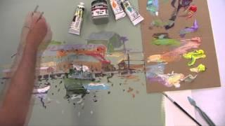 Demonstration: Matisse Structure & Background Paints