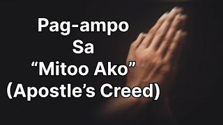 Pag-ampo sa Mitoo Ako Credo (Apostle’s Creed bisaya)