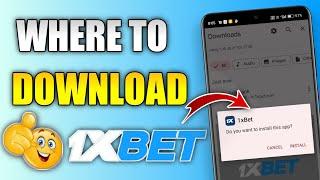1xbet kahan se kaise download kare 2023 || 1xbet dawnload option not available ?