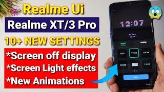 Realme Ui Screen off display feature, screen light effects | Realme XT Realme UI features Ambient