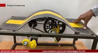 Electricity Generation Using Speed Breaker Medium Size Mechanical Engineering Final Year Project