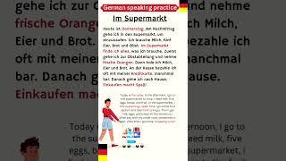 Learn German By Speaking - A1-A2 Sentences