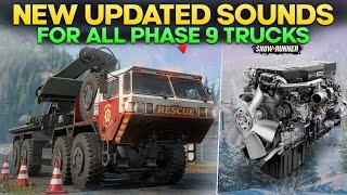 New Updated Engine Sounds For All Phase 9 Trucks in SnowRunner Everything You Need to Know