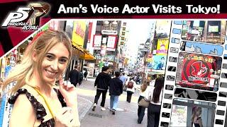 Persona 5 Royal Ann's Voice Actress Visits Tokyo!