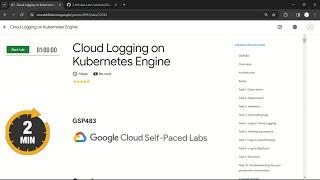 Cloud Logging on Kubernetes Engine | #qwiklabs | #GSP483