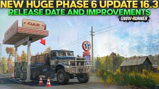 New Huge Phase 6 Update Release Date and Improvements in SnowRunner Everything You Need to Know