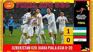 UZBEKISTAN U20 VS IRAK U20 - HASIL FINAL PIALA ASIA U20 2023 TADI MALAM - -LIVE RCTI DAN I NEWS TV